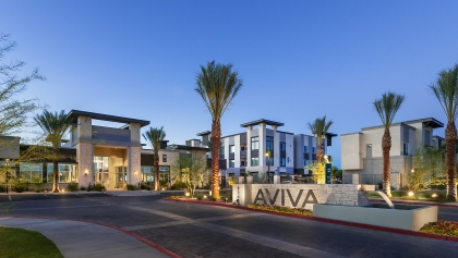 AVIVA, MESA'S NEWEST LUXURY APARTMENT COMMUNITY, BREAKS LEASING RECORD AS COMPLETION NEARS