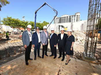 WINMAR CONSTRUCTION CASTS FOUNDATION FOR THE AVENUE CORAL GABLES PREMIER HOTEL & RESIDENCES