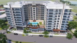HFF Arranges $60M Construction Loan for Trophy, High-rise Apartment Development in Orlando’s Ivanhoe Village