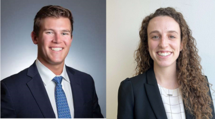 LAWSON ACQUISITIONS MANAGER, WILL SEXAUER AND DEVELOPMENT ASSOCIATE, MORGAN FLOWERS RECOGNIZED WITH COVA BIZ NEXT GEN AWARDS