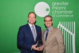 W. ALLEN MORRIS AWARDED 2019 LIFETIME ACHIEVEMENT AWARD BY GREATER MIAMI CHAMBER OF COMMERCE