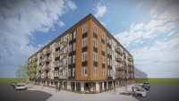Deacon Development’s Rivenwood is nearing completion with CloudTen residential overseeing all lease-up and management activities. Rivenwood is a five-story, 157-unit wood-framed structure located on the site of a former Nordstrom store at 420 Center St. NE in downtown Salem.