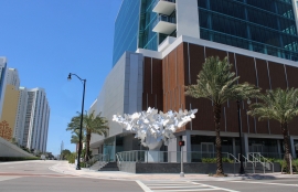 MILTON TOWER FEATURES $1.6 MILLION SCULPTURE BY ARTIST MANOLO VALDÉS AT BOUTIQUE CLASS A TROPHY OFFICE TOWER IN SUNNY ISLES BEACH