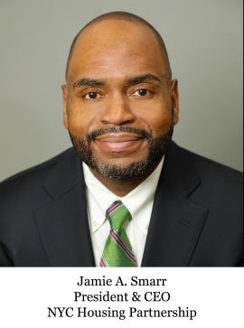 TESTIMONY OF JAMIE A. SMARR CEO, NEW YORK CITY HOUSING PARTNERSHIP BEFORE THE JOINT LEGISLATIVE BUDGET HEARING March 1, 2023